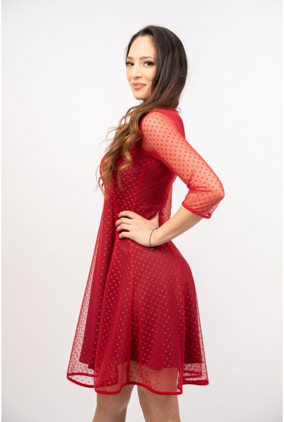 Dámské krajkové šaty 923406-3