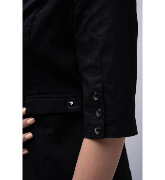 Dámská lněná bunda 623104-2