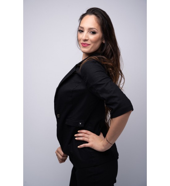 Dámská lněná bunda 623104-2