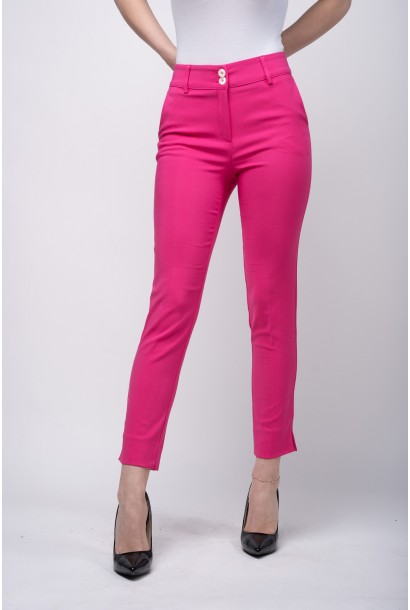 Klasické dámské kalhoty 123105-2